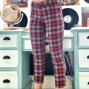 plaid pants